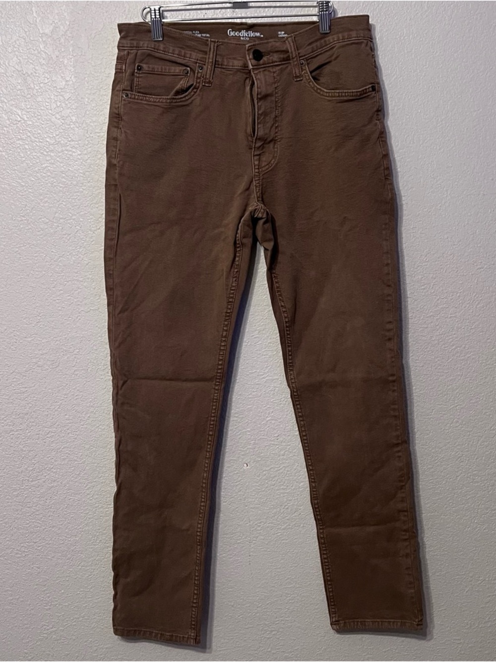 Goodfellow & Co Brown Slim Stretch Jeans